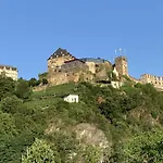 酒店 Schloss Rheinfels 圣哥阿